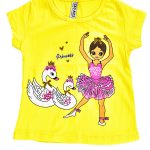 تیشرت دخترانه مال لاین mallline