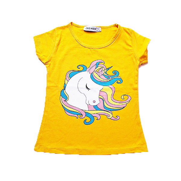 تیشرت دخترانه تک شاخ