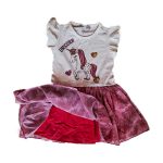 پیراهن دخترانه تک شاخ - Image 3